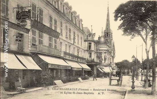 Carte postale de Châtellerault