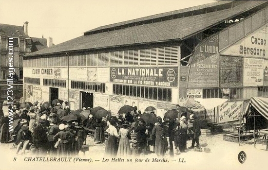 Carte postale de Châtellerault