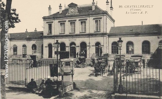 Carte postale de Châtellerault