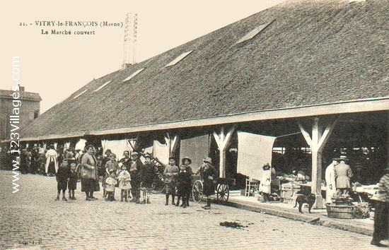 Carte postale de Vitry-le-François