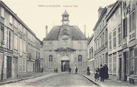 Carte postale de Vitry-le-François