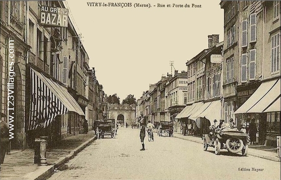 Carte postale de Vitry-le-François