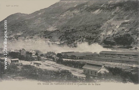 Carte postale de Argentière-la-Bessée