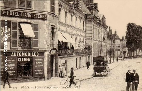 Carte postale de Blois