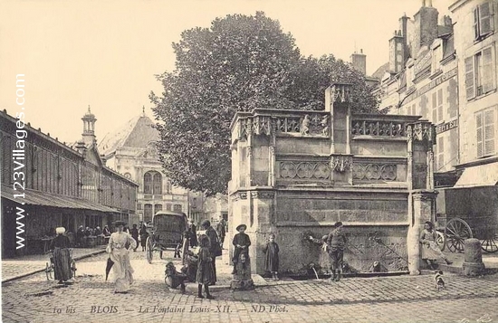 Carte postale de Blois