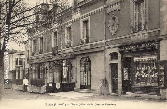 Carte postale de Blois