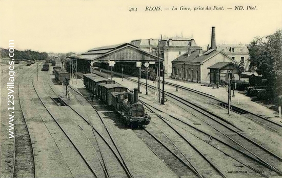 Carte postale de Blois