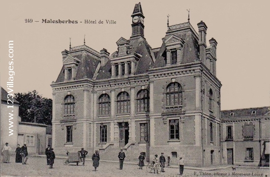 Carte postale de Malesherbes