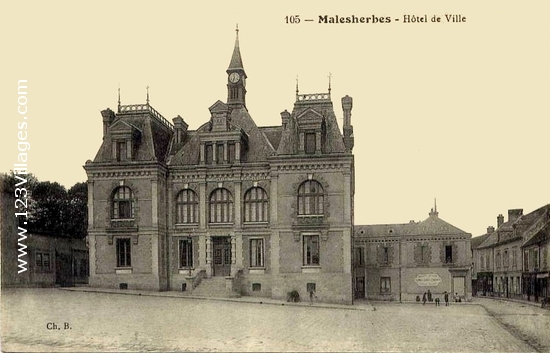 Carte postale de Malesherbes