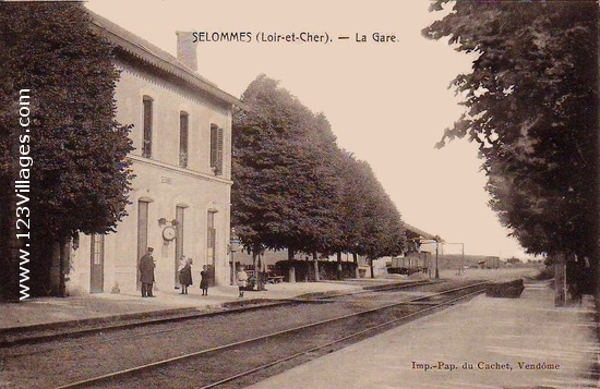 Carte postale de Selommes