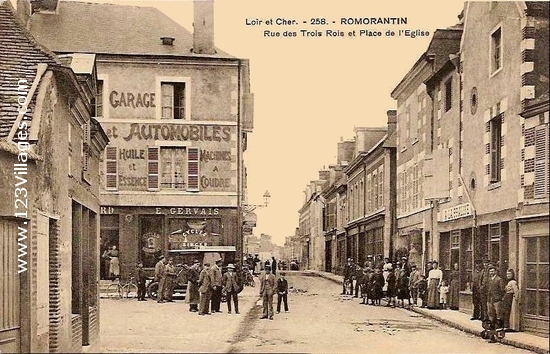 Carte postale de Romorantin-Lanthenay