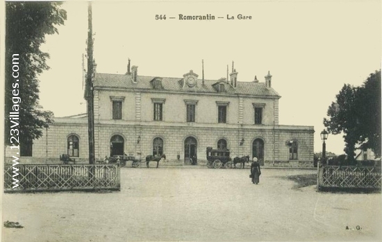 Carte postale de Romorantin-Lanthenay