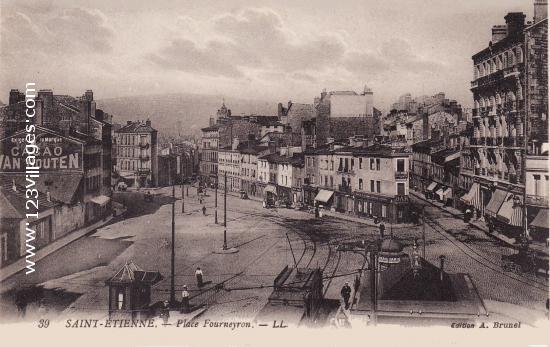 Carte postale de Saint-Etienne