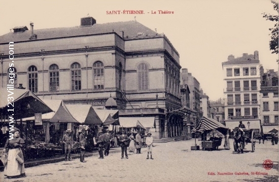 Carte postale de Saint-Etienne