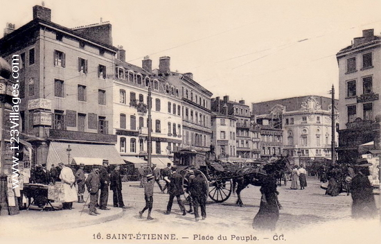 Carte postale de Saint-Etienne