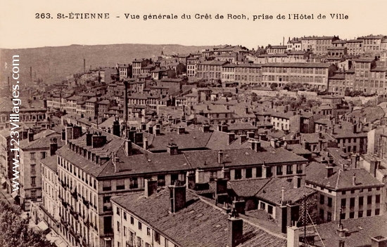 Carte postale de Saint-Etienne