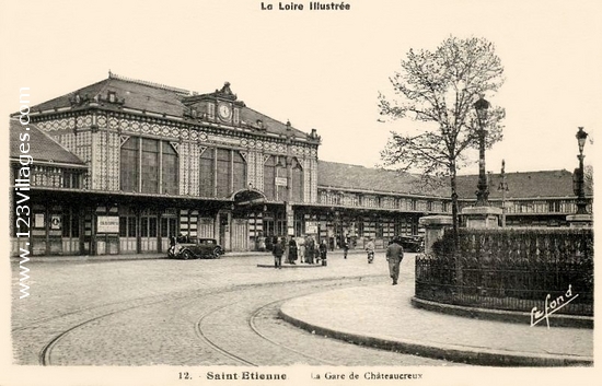 Carte postale de Saint-Etienne