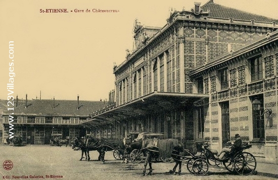 Carte postale de Saint-Etienne