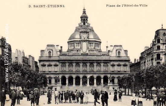 Carte postale de Saint-Etienne