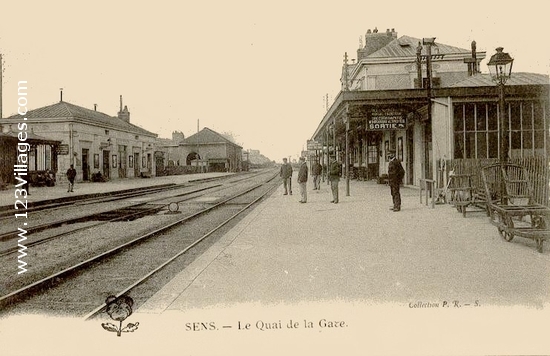 Carte postale de Sens