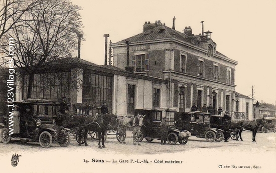 Carte postale de Sens