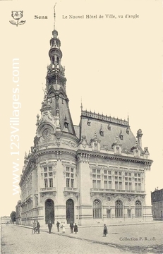 Carte postale de Sens