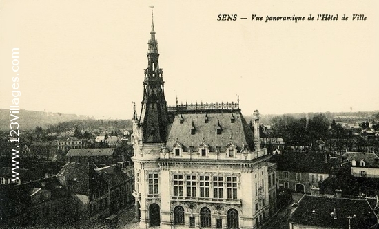 Carte postale de Sens