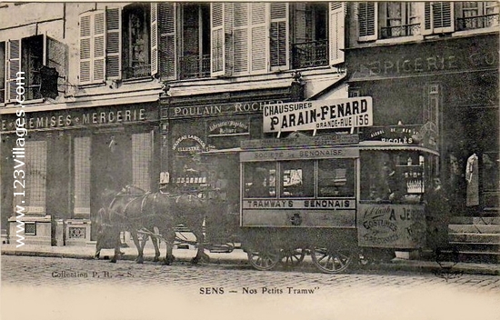 Carte postale de Sens