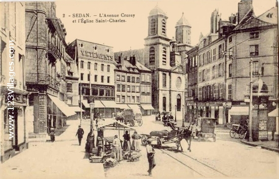 Carte postale de Sedan