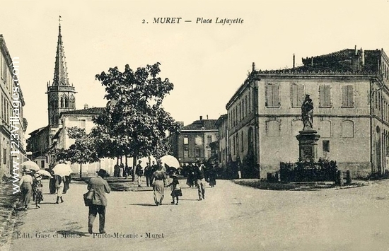 Carte postale de Muret