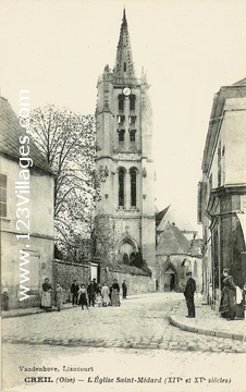 Carte postale de Creil