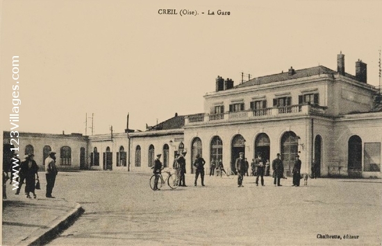 Carte postale de Creil