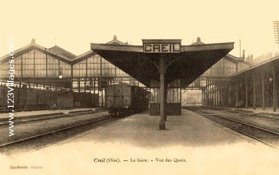 Carte postale de Creil