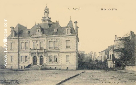 Carte postale de Creil