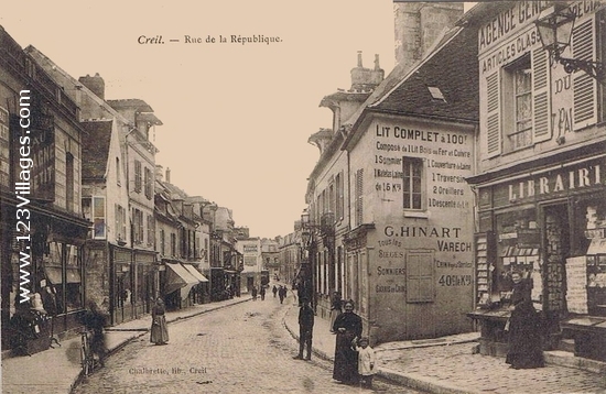 Carte postale de Creil