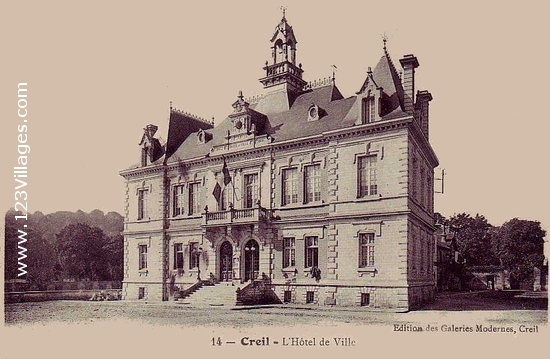 Carte postale de Creil