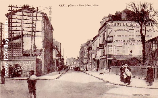 Carte postale de Creil