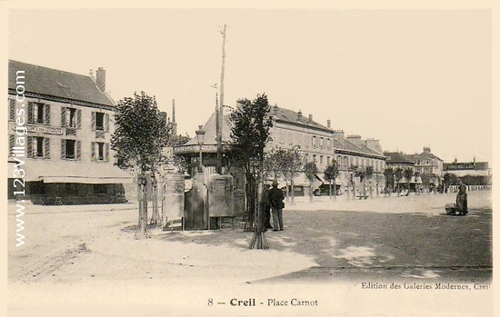 Carte postale de Creil