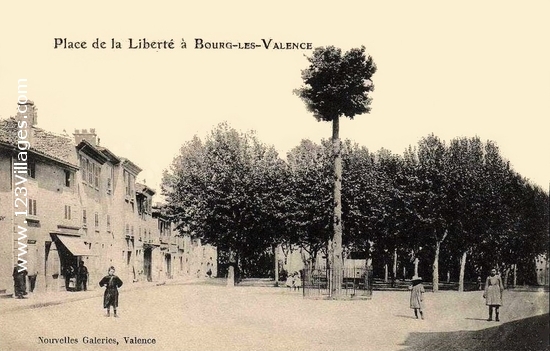 Carte postale de Bourg-lès-Valence