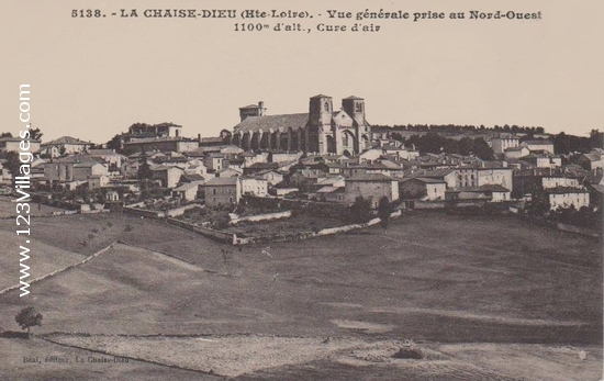 Carte postale de La Chaise-Dieu