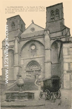 Carte postale de La Chaise-Dieu