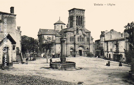 Carte postale de Volvic