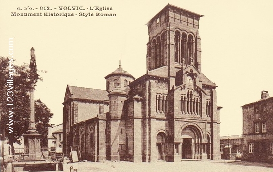 Carte postale de Volvic