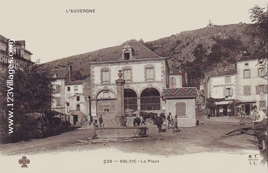 Carte postale de Volvic