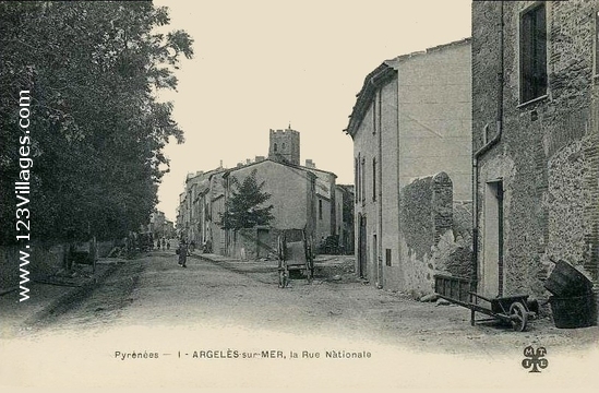 Carte postale de Argelès-sur-Mer