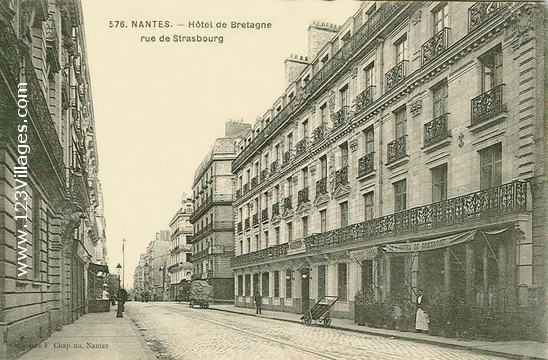 Carte postale de Nantes