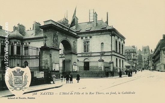 Carte postale de Nantes