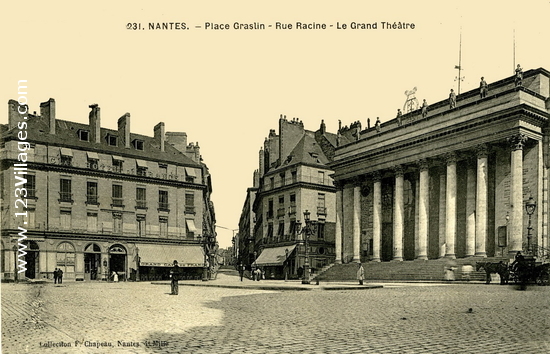 Carte postale de Nantes