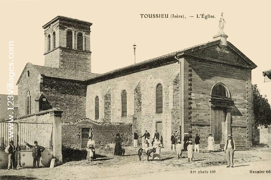 Carte postale de Toussieu