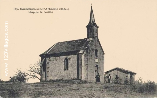 Carte postale de Sourcieux-les-Mines